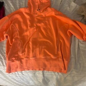 Orange Women's Hoodie Sweater